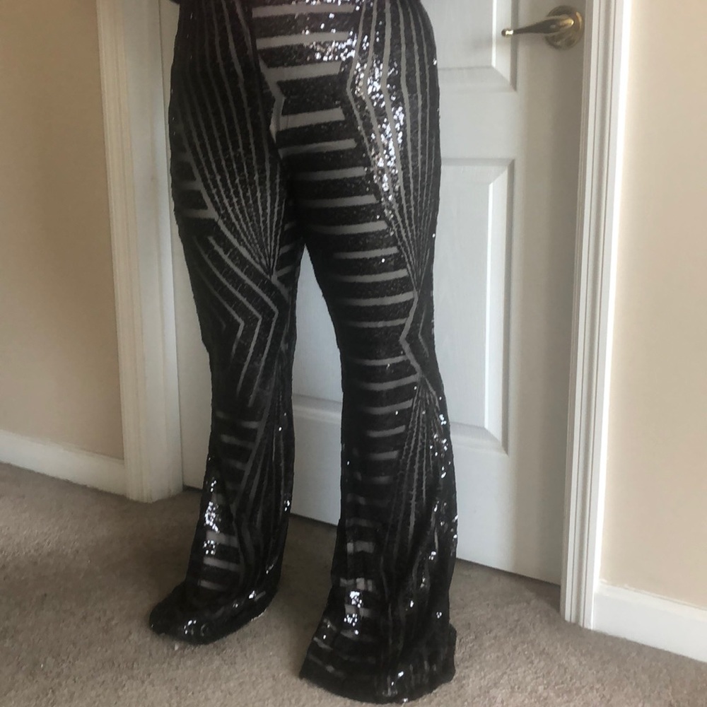 Sequin pants